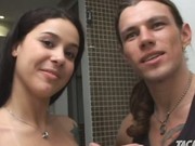 Two guys nailed a brazilian chick