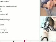 Webcam teen recorded by cyber partner