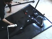 Latex Vac Bed Sexual Torture