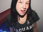 19 Year Old Ebony Gloryhole Girl Kim Sucks Cocks Clean
