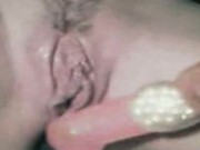 An Amateur giving a close up webcam masturbation