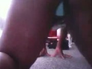 Ebony teen with big ass shaking her booty