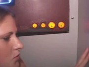 Blonde Blowjobs And Facial At A Glory Hole