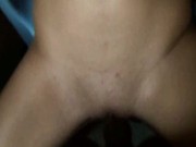 Teen pussy meets her size