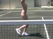 College Girls Get Naked On Tennis Court During Hazing