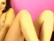 Hot girl teasing and masturbating on cam