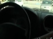 Girlfriend sucks in car before moving to the bedroom to get fuck