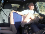 Riley Star gives blowjob to Mick Blue in the car