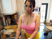 Maid With Huge Tits Gets Fucked - Nina Lopez - Bangbros HD
